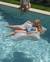 Bouee piscine etoile enfant pvc Multicolore+Rouge 1 - vertbaudet enfant 