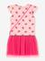 Robe avec sac bandoulière fraise, jupe en tulle rose fille DANAMADE rose 3 - vertbaudet enfant 
