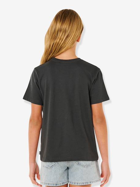 T-shirt manches courtes fille noir 4 - vertbaudet enfant 