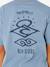 T-shirt manches courtes garçon bleu grisé+vert 4 - vertbaudet enfant 