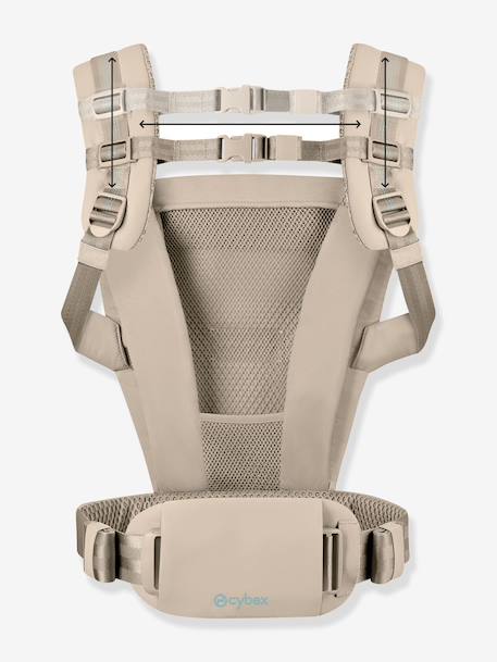 Porte-bébé physiologique évolutif AMYA beige+noir 2 - vertbaudet enfant 