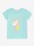T-shirt fille avec arc-en-ciel en sequins DANAMADE bleu glacier+rose poudré 1 - vertbaudet enfant 