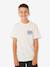 T-shirt garçon manches courtes écru 1 - vertbaudet enfant 