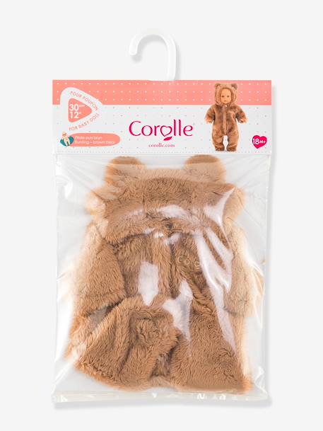 Vêtements poupon pilote ours brun marron 2 - vertbaudet enfant 