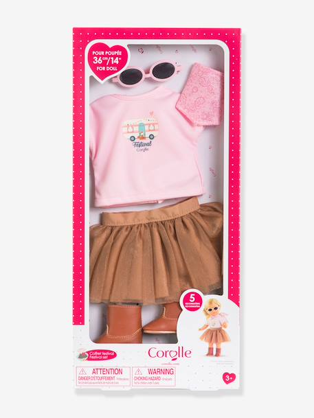 Coffret poupons festival marron 1 - vertbaudet enfant 