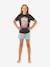 T-shirt manches courtes fille noir 3 - vertbaudet enfant 