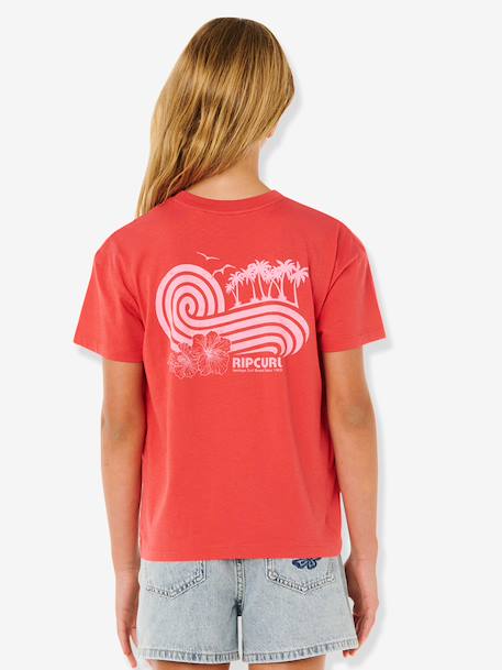 T-shirt manches courtes fille rouge 3 - vertbaudet enfant 