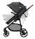 Poussette 3 en 1 i-size avec assise convertible en nacelle et cosi, haze trio lux Mineral graphite+Tinted gray 3 - vertbaudet enfant 