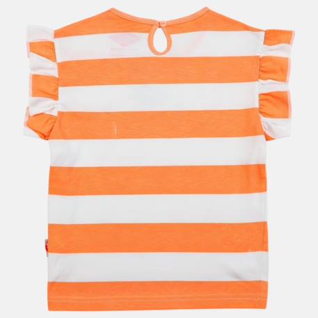 Top à rayures avec imprimé fille Fushia+Orange+Violet 9 - vertbaudet enfant 