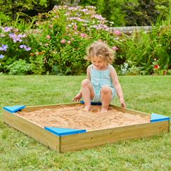 Bac à sable avec couverture de protection  bois fsc®  - vertbaudet enfant