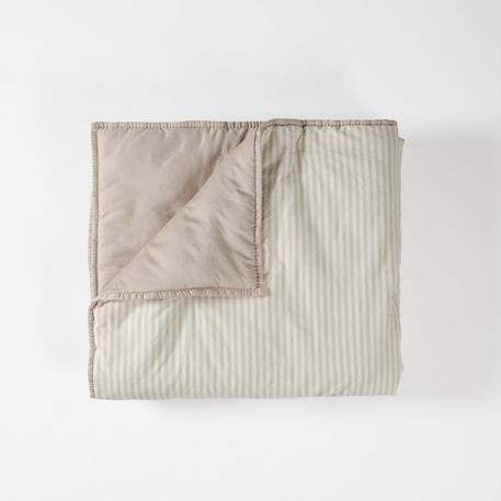 Couverture matelassée faro Rayé ambre+Rayé lin+Rayé peach+Rayé tilleul 8 - vertbaudet enfant 