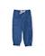 Pantalon pour garçon en toile avec denim léger Bleu 1 - vertbaudet enfant 