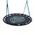 Balançoire nid pour portique  métal d120cm Bleu - noir 2 - vertbaudet enfant 