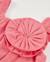 Blouse pour fille en toile avec grande fleur sur le devant Rose 3 - vertbaudet enfant 
