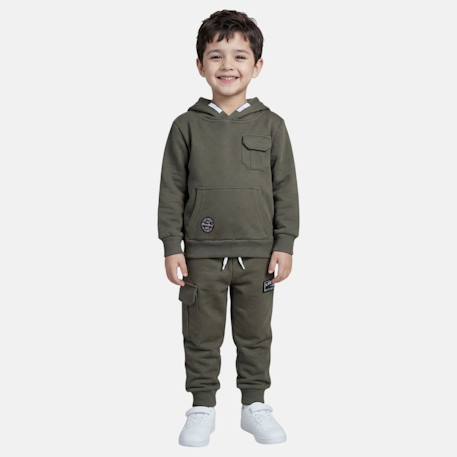 Garçon-Sweat à capuche avec poche et pantalon de jogging
