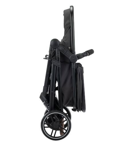 Poussette 3 en 1 i-size avec assise convertible en nacelle et cosi, haze trio lux Mineral graphite+Tinted gray 5 - vertbaudet enfant 