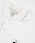 Polo garçon en maille avec broderie décorative Blanc 3 - vertbaudet enfant 