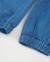 Pantalon pour garçon en toile avec denim léger Bleu 4 - vertbaudet enfant 
