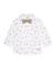 Chemise garçon en tissu uni avec nœud papillon amovible Blanc 1 - vertbaudet enfant 