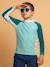 T-shirt anti-uv garçon : féroce Blanc / vert / bleu 1 - vertbaudet enfant 