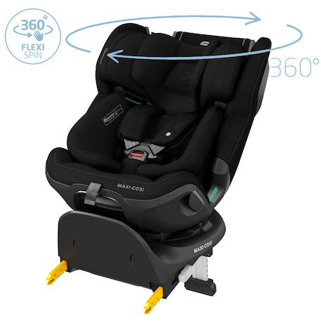 Siège auto évolutif pivotant et coulissant emerald 360 pro Authentic black+Authentic blue+Authentic truffle 1 - vertbaudet enfant 