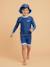 Ensemble anti-uv garçon : détente Bleu marine 3 - vertbaudet enfant 
