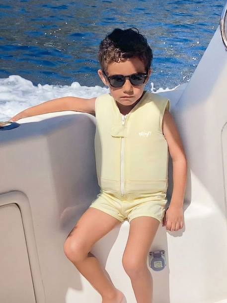 Maillot de bain flottant enfant - dune Jaune clair 3 - vertbaudet enfant 