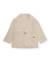 Veste blazer garçon en tissu uni avec revers classiques Beige 1 - vertbaudet enfant 