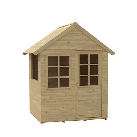 Maisonnette cabane enfant romarin bois fsc® Marron 2 - vertbaudet enfant 