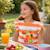 Top à rayures avec imprimé fille Fushia+Orange+Violet 7 - vertbaudet enfant 