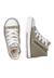 Baskets à la cheville en cuir et tissu ylfas. Blanc-+Kaki-+Marine- 9 - vertbaudet enfant 