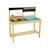 Cuisine d'extérieur pour enfant  bois fsc® Marron - bleu - noir 2 - vertbaudet enfant 