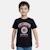 T-shirt manches courtes avec imprimé Bleu+Gris+Kaki+Noir 14 - vertbaudet enfant 