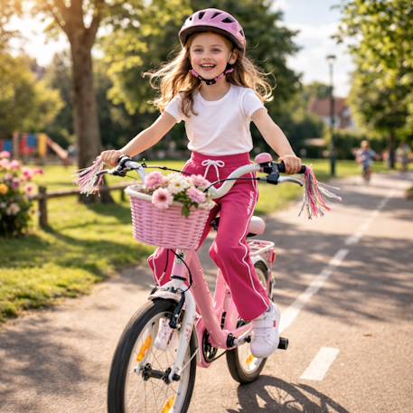 Pantalon de jogging fille Fushia+Marine+Rose 2 - vertbaudet enfant 