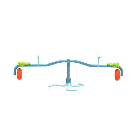 Trébuchet spiro spin cyclone métal Bleu - rouge - vert 3 - vertbaudet enfant 
