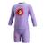 Ensemble anti-uv fille : mimie Mauve lilas 4 - vertbaudet enfant 