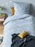 Housse de couette coton 'aviateur' Bleu+Imprimé rime multico 1 - vertbaudet enfant 