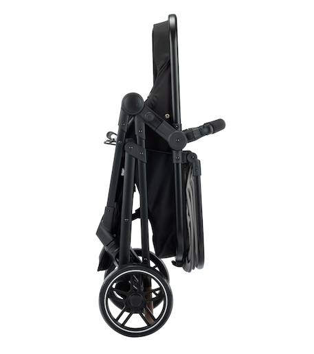 Poussette 3 en 1 i-size avec assise convertible en nacelle et cosi, haze trio lux Tinted gray 5 - vertbaudet enfant 