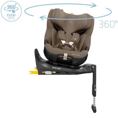 Siège auto évolutif pivotant et coulissant emerald 360 pro Authentic black+Authentic blue+Authentic truffle 14 - vertbaudet enfant 