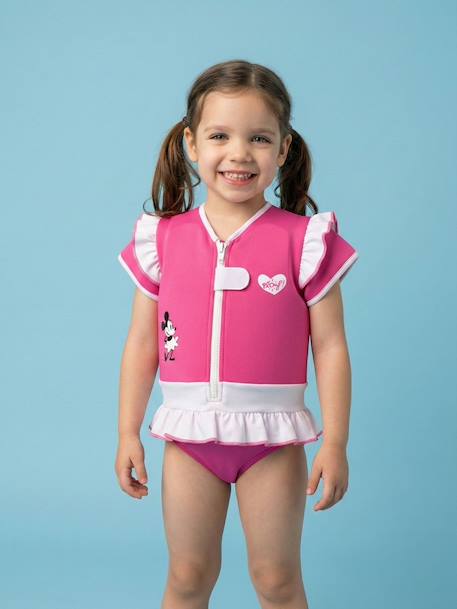 Maillot de bain flottant enfant - madame Rose fushsia 2 - vertbaudet enfant 