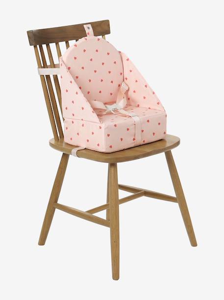 Rehausseur de chaise beige imprimé+Cherry+dans les bois+green forest+gris+Minisaurus+Mon coeur+Oies+rayé blanc 33 - vertbaudet enfant 