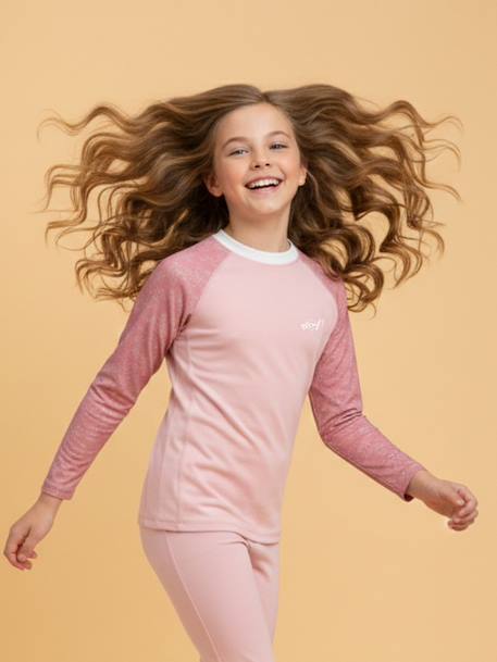 T-shirt anti-uv fille : lily-rose Rose clair 2 - vertbaudet enfant 