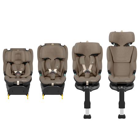 Siège auto évolutif pivotant et coulissant emerald 360 pro Authentic black+Authentic blue+Authentic truffle 17 - vertbaudet enfant 
