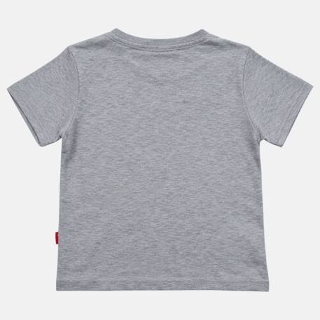 T-shirt manches courtes garçon avec imprimé Bleu+Gris+Marine+Rouge 8 - vertbaudet enfant 