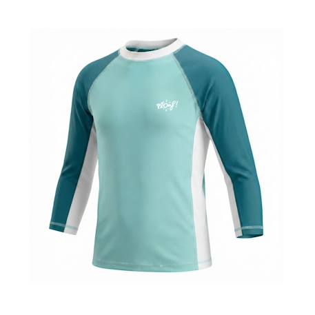 T-shirt anti-uv garçon : féroce Blanc / vert / bleu 4 - vertbaudet enfant 