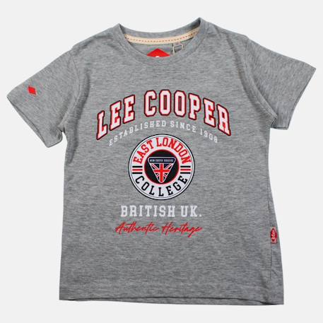 T-shirt manches courtes avec imprimé Bleu+Gris+Kaki+Noir 7 - vertbaudet enfant 
