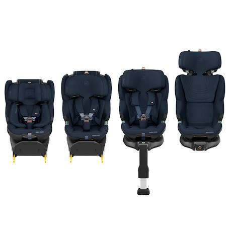 Siège auto évolutif pivotant et coulissant emerald 360 pro Authentic black+Authentic blue+Authentic truffle 11 - vertbaudet enfant 