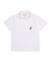 Polo garçon en maille avec broderie décorative Blanc 1 - vertbaudet enfant 