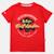T-shirt manches courtes garçon avec imprimé Bleu+Gris+Marine+Rouge 16 - vertbaudet enfant 