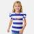 Top à rayures avec imprimé fille Fushia+Orange+Violet 10 - vertbaudet enfant 